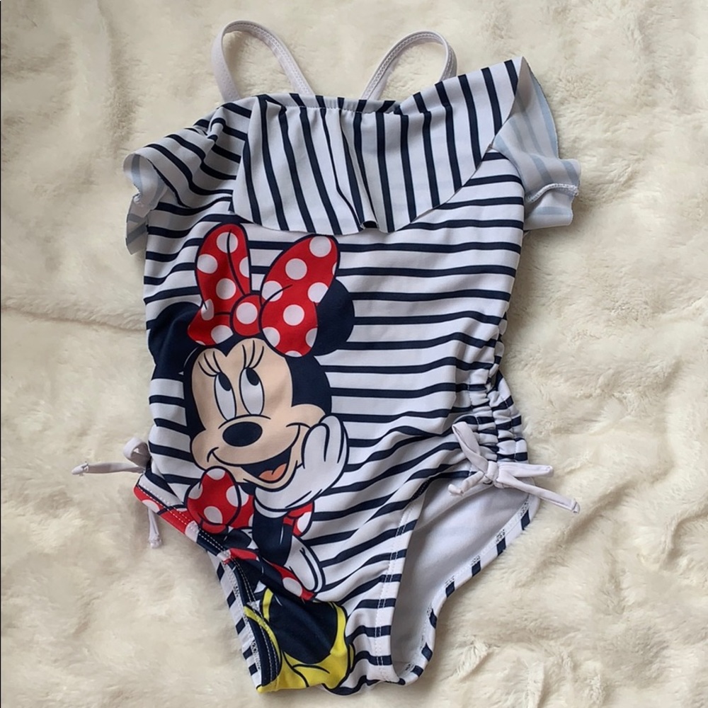 Toddler Girl Minnie Mouse One Piece Suit